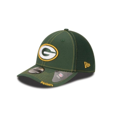 Sapca New Era Green Bay Packers NFL Neo 39THIRTY Stretch Fit - Verzi